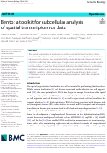 Cover page: Bento: a toolkit for subcellular analysis of spatial transcriptomics data