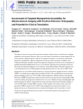 Cover page: Assessment of Targeted Nanoparticle Assemblies for Atherosclerosis Imaging with Positron Emission Tomography and Potential for Clinical Translation