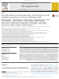 Cover page: Bias with respect to socioeconomic status: A closer look at zip code matching in a pneumococcal vaccine effectiveness study