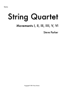 Cover page: String Quartet