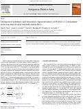 Cover page: Unexpected synthesis and structural characterization of Pt(II)Cl2-1,5-hexadiene from reaction of allyl chloride and K2PtCl4