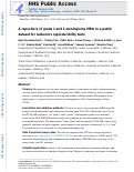 Cover page: A repository of grade 1 and 2 meningioma MRIs in a public dataset for radiomics reproducibility tests.