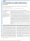 Cover page: Short-Term Effects of Overnight Orthokeratology on Corneal Epithelial Permeability and Biomechanical PropertiesEffects of OOK on the Cornea