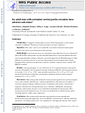 Cover page: Do adult men with untreated ventral penile curvature have adverse outcomes?