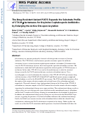 Cover page: The Drug-Resistant Variant P167S Expands the Substrate Profile of CTX‑M β‑Lactamases for Oxyimino-Cephalosporin Antibiotics by Enlarging the Active Site upon Acylation