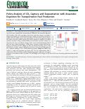 Cover page: Policy Analysis of CO2 Capture and Sequestration with Anaerobic Digestion for Transportation Fuel Production.