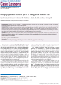 Cover page: Enlarging symptomatic arachnoid cyst in an elderly patient: illustrative case.