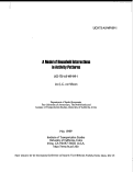 Cover page: A Model of Household Interactions in Activity Patterns