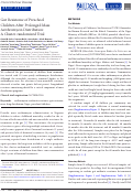 Cover page: Gut resistome of preschool children after prolonged mass azithromycin distribution: a cluster-randomized trial