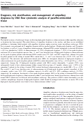 Cover page: Diagnosis, risk stratification, and management of ampullary dysplasia by DNA flow cytometric analysis of paraffin-embedded tissue