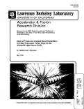 Cover page: Study of Transverse Coupled Bunch Instabilities by Using Non-Linear Taylor Maps for the Advanced Light Source (ALS)