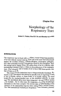 Cover page: Morphology of the respiratory tract