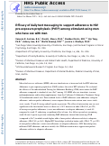 Cover page: Efficacy of Daily Text Messaging to Support Adherence to HIV Pre-Exposure Prophylaxis (PrEP) among Stimulant-Using Men Who Have Sex with Men