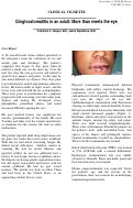 Cover page: Gingivostomatitis in an adult: More than meets the eye