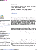 Cover page: Compensation incentives and heat exposure affect farm worker effort