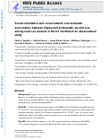 Cover page: Sexual orientation and social network size moderate associations between stigma and problematic alcohol use among male sex workers in the US Northeast: an observational study.