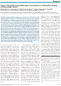 Cover page: Impact of Polychlorinated Biphenyls Contamination on Estrogenic Activity in Human Male Serum