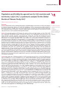 Cover page: Population and fertility by age and sex for 195 countries and territories, 1950–2017: a systematic analysis for the Global Burden of Disease Study 2017