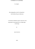 Cover page: (Re)emerging Racial and Class Inequalities: The Neoliberal Project in Education