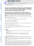 Cover page: Comparison of nonfasting and fasting lipoprotein subfractions and size in 15,397 apparently healthy individuals: An analysis from the VITamin D and OmegA-3 TriaL