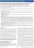 Cover page: Common Genetic Variants in ARNTL and NPAS2 and at Chromosome 12p13 are Associated with Objectively Measured Sleep Traits in the Elderly