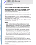 Cover page: Suspected non-AD pathology in mild cognitive impairment