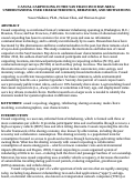 Cover page: Casual Carpooling in the San Francisco Bay Area: Understanding User Characteristics, Behaviors, and Motivations