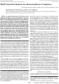 Cover page: MinK Potassium Channels Are Heteromultimeric Complexes*