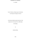 Cover page: Visual, Vestibular, and Proprioceptive Contributions to Subjective Perception of Vertical