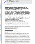 Cover page: Gabapentin Enacarbil Extended‐Release for Alcohol Use Disorder: A Randomized, Double‐Blind, Placebo‐Controlled, Multisite Trial Assessing Efficacy and Safety