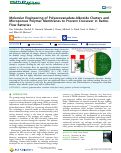 Cover page: Molecular Engineering of Polyoxovanadate-Alkoxide Clusters and Microporous Polymer Membranes to Prevent Crossover in Redox-Flow Batteries