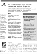 Cover page: Anal gas evacuation and colonic microbiota in patients with flatulence: effect of diet