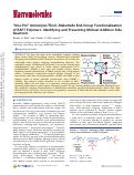 Cover page: “One-Pot” Aminolysis/Thiol–Maleimide End-Group Functionalization of RAFT Polymers: Identifying and Preventing Michael Addition Side Reactions