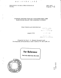 Cover page: CURRENT DISTRIBUTION ON A ROTATING RING-DISK ELECTRODE BELOW THE LIMITING CURRENT