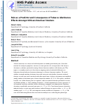 Cover page: Pain as a Predictor and Consequence of Tobacco Abstinence Effects Amongst African American Smokers