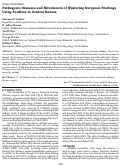 Cover page: Pathogenic Diseases and Movements of Wintering European Starlings Using Feedlots in Central Kansas