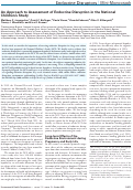 Cover page: An approach to assessment of endocrine disruption in the National Children's Study.