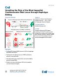 Cover page: Unveiling the Role of the Most Impactful Cardiovascular Risk Locus through Haplotype Editing