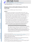 Cover page: Biological, clinical and population relevance of 95 loci for blood lipids