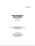 Cover page: Nash-Bertrand Competition in a Duopoly with Congestion