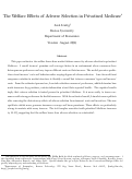 Cover page: The Welfare Effects of Adverse Selection in Privatized Medicare