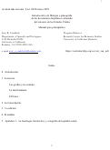 Cover page: Introducción a la filología y paleografía de los documentos hispánicos coloniales del suroeste de los Estados Unidos: Manual para principiantes