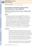 Cover page: A dual-targeting, p53-independent, apoptosis-inducing platinum(II) anticancer complex, [Pt(BDI(QQ))]Cl.