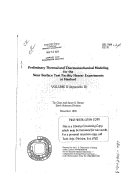 Cover page: PRELIMINARY THERMAL AND THERMOMECH-ANICAL MODELING FOR THE NEAR SURFACE TEST FACILITY HEATER EXPERIMANTS AT HANFORD:  Appendix D