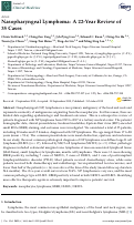 Cover page: Nasopharyngeal Lymphoma: A 22-Year Review of 35 Cases