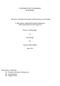 Cover page: The Role of Emotion Perception and Experience on Laterality