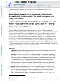 Cover page: Association between resistin levels and cardiovascular disease events in older adults: the Health, Aging and Body composition study