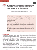 Cover page: Novel approach to unpleasant symptom clusters surrounding pruritus in patients with chronic kidney disease and on dialysis therapy.