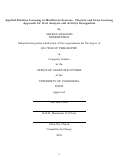 Cover page: Applied Machine Learning in Healthcare Systems: Classical and Deep Learning Approach for Gait Analysis and Activity Recognition