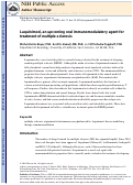 Cover page: Laquinimod, an up-and-coming immunomodulatory agent for treatment of multiple sclerosis